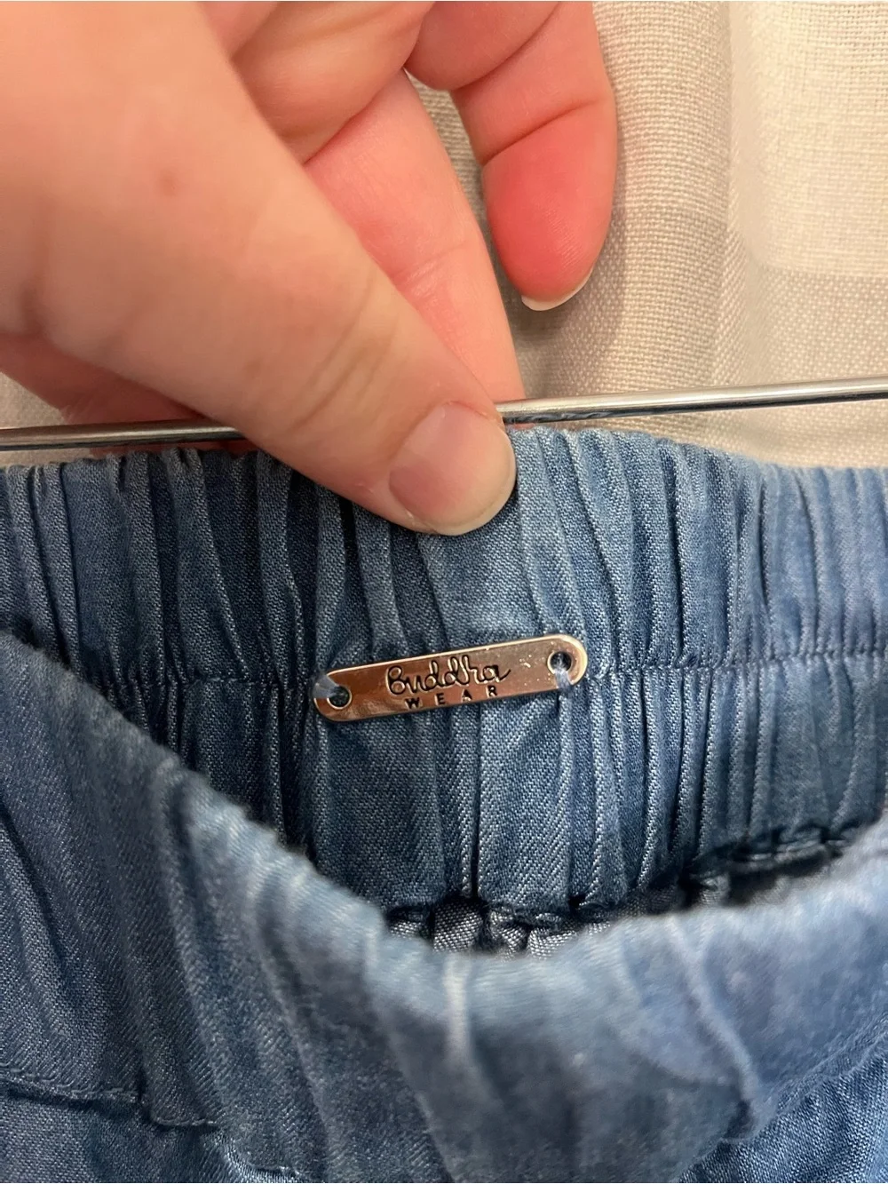 Goldie Light Blue Pull-On Chinos
